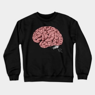 Charging brain Crewneck Sweatshirt